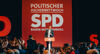 Alexander Schweitzer, Staatsminister im Ministerium für Arbeit, Soziales, Transformation und Digitalisierung des Landes Rheinland-Pfalz, spricht auf dem Politischen Aschermittwoch der SPD Baden-Württemberg.
